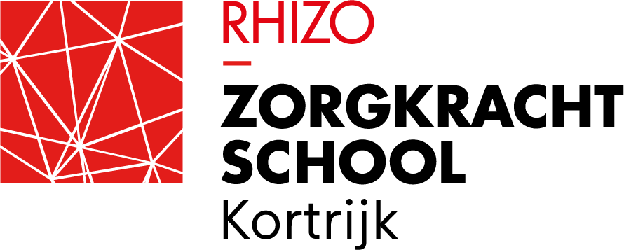 Logo RHIZO Zorgkrachtschool Kortrijk